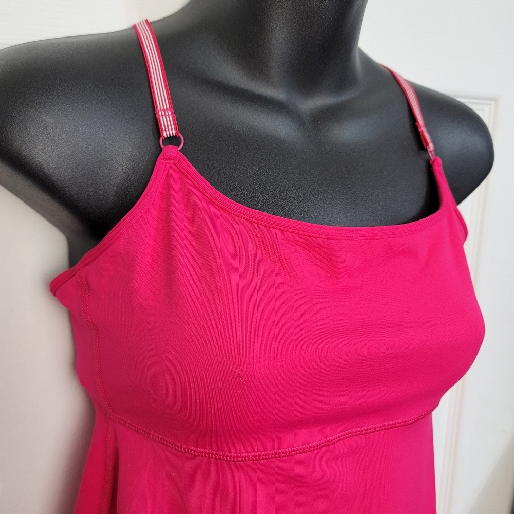 Lululemon Boom Juice Spaghetti Strap Athletic Pink Tank Top